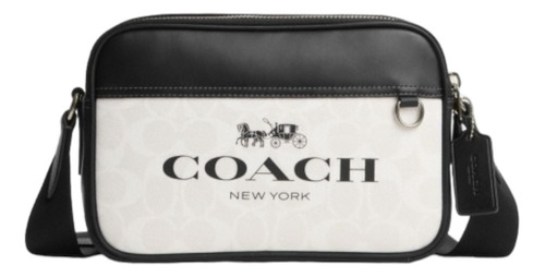 Mariconera Coach Crossbody Graham Signature En Cuero Hombre 