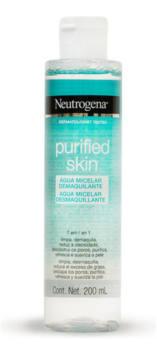 gua Micelar Demaquilante Purified Skin 200ml Neutrogena