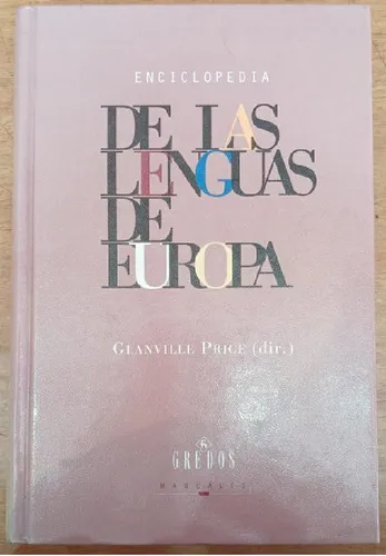 Libro - Enciclopedia De Las Lenguas De Europa - Price - Gre, De Price, G.. Editorial S/d En Español
