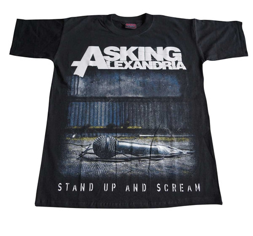 Camiseta Asking Alexandria Rock Activity Importada Talla S