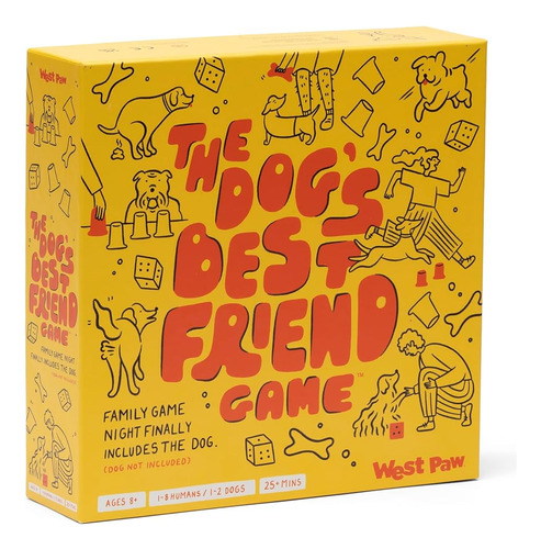 West Paw Dog's Best Friend Game - Divertido Juego Familiar P