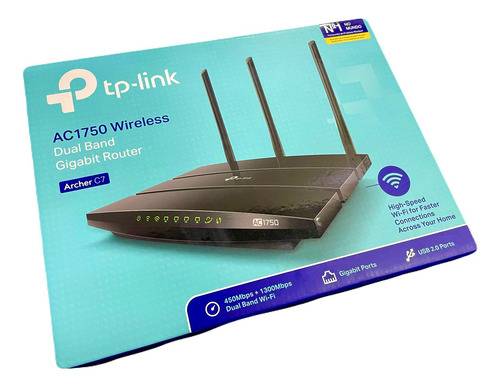 Roteador Tp-link Archer C7 Ac1750 Wireless Dual Band (Usado)