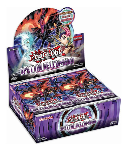 Box Booster Yugioh Espectros Das Sombras Konami 24 Pacotes