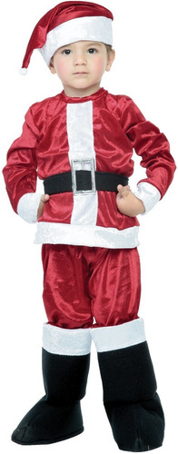 Disfraz Navideño De Santa Para Niño Disfraz Navidad Cosplay De Santa Claus Para Niño