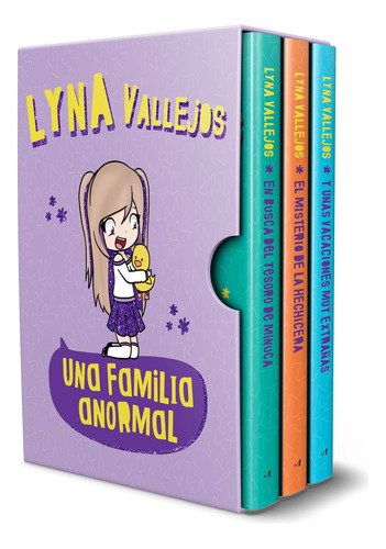 Pack X 3 Una Familia Anormal / Lyna Vallejos (envíos)