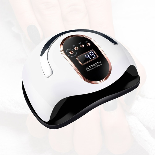 Secador De Uñas Lampara Uv Led 168w Gel Temporizador Manija