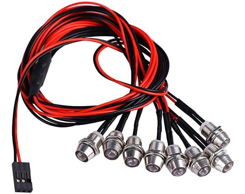 Rc Escala Acekeeps Led Light Kit, El Coche De Rc Los Faros Y