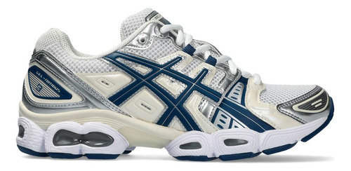 Zapatillas Asics Gel-nimbus 9 White/light Indigo Mujer