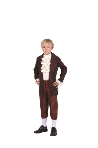 Disfraz Para Niño Thomas Jefferson Talla L (12-14) 