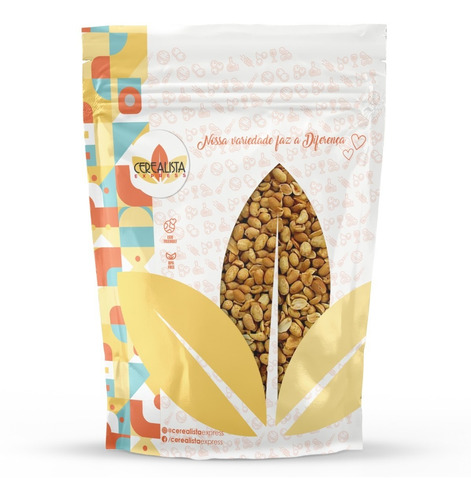 Amendoim Torrado Com Alho Frito 1kg - Super Promoção