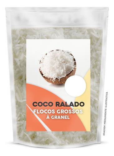 Coco Ralado Em Flocos Grossos 1kg