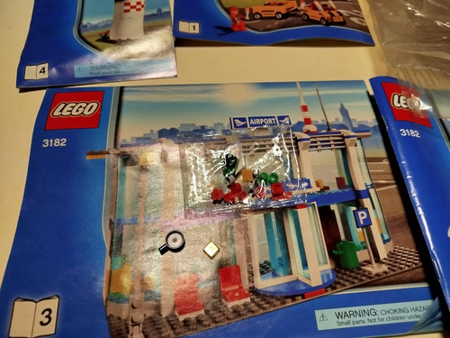 Lego 3182 City Airport Año 2010 Completo E Impecable 703 Aeropuerto (Usado)