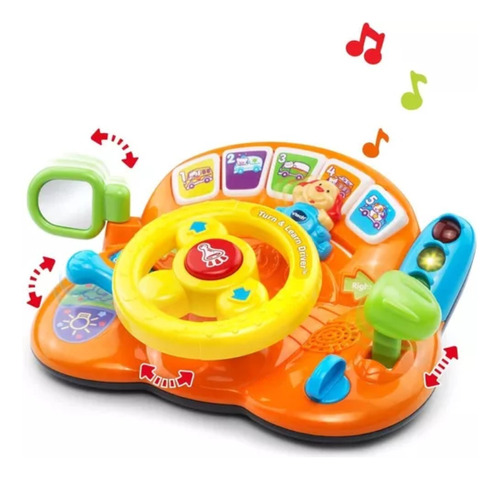 Juguete Volante Interactivo Para Bebe Luces Y Sonidos (gp)