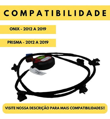 Antena Modulo Interface Onix Prisma 2012 A 2019 Com Presilha