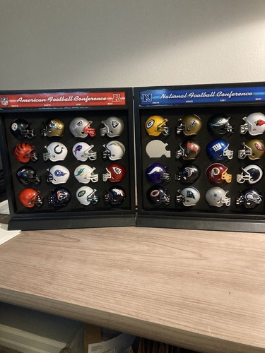 Riddell Nfl 32 Mini Helmet Set Nfl Pocket Edicion 2017