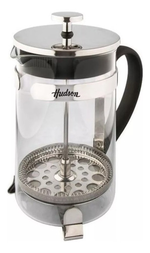 Cafetera Francesa Con Embolo 600ml Base De Acero Inox Hudson