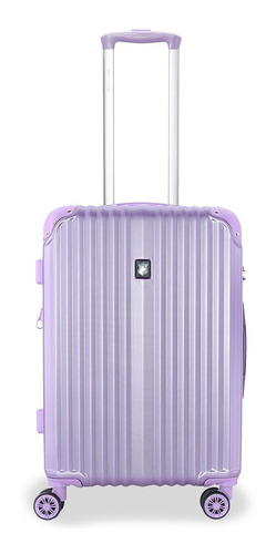 Maleta Royal Swiss® Andermatt Rígida Mediana 24 Inch Color Violeta Claro