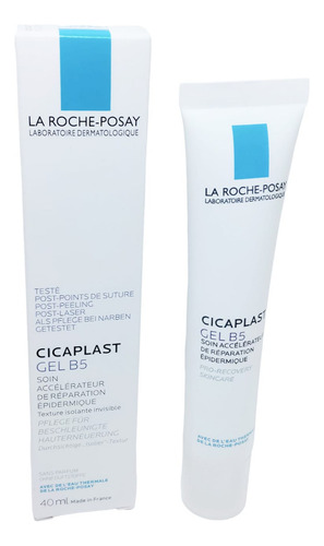 Gel B5 La Roche-posay Cicaplast Para Piel Sensible De 40ml/4 Sensible