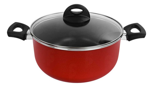 Batería De Cocina Tramontina Every Day Rojo 13pzas