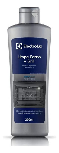 Limpa Forno E Grill Líquido Electrolux Original Ação Rápida