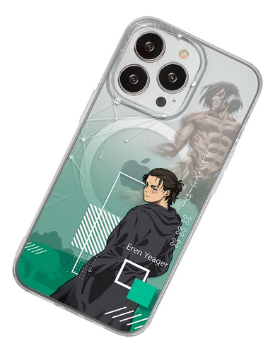 Funda Para iPhone Magsafe Attack On Titan Eren Final Case