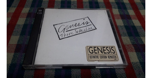 Genesis / Three Sides Live Cd Doble Made In Holland (l4)