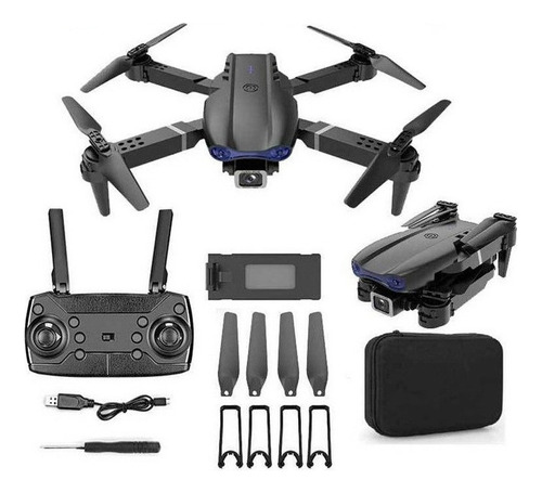 Mini Drone E99 Pro2 Cámara Profesional 4k Dupla 2 Baterías