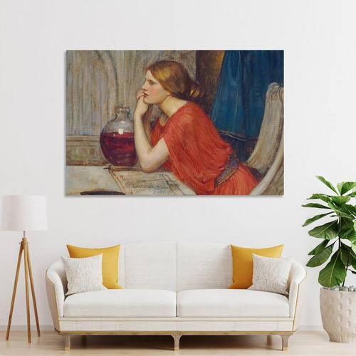 Circe, C.1911-14 By Waterhouse Canvas Art Poster And Wall