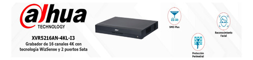 Dvr Pentahibrido 16 Canales 8mp Wizsense Audio Bidireccional