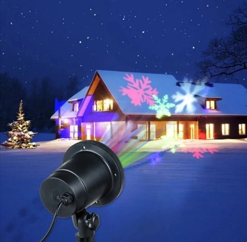 Proyector Laser Navidad, Led Navideño Y De Fiestas 