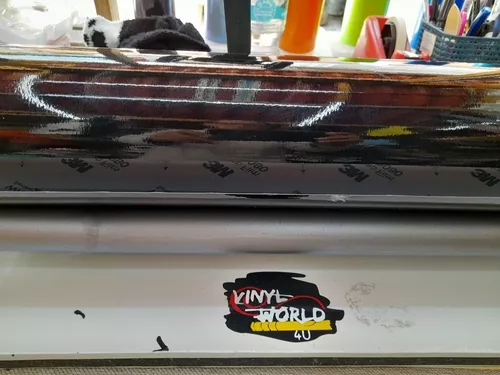 Vinil Negro Gloss 3m Vinyl World 4u Wrap