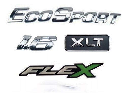 Kit Insignias Ford Ecosport 1.6 Xlt Flex 2004/12