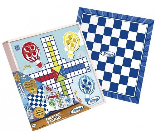 Juego Checkers And Ludo 6550.9 - Xalingo