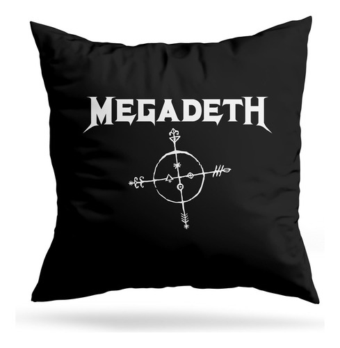 Cojin Deco Megadeth (d0318 Boleto.store)