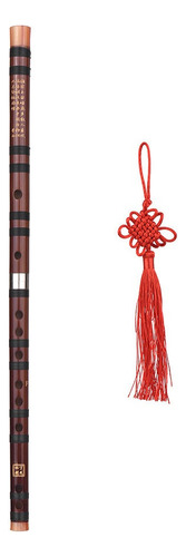 F Key Chino Instrumento Tradicional Dizi Bambú Amargo
