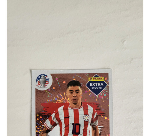 Extra Sticker Copa America Miguel Almiron Bronze