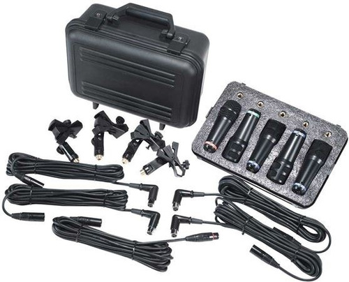 Peavey Pvm Dms-5 Kit De Micrófonos Para Batería