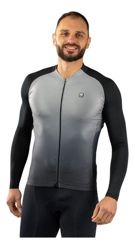 Camisa Masc Free Force Start Gradient Stell Peluciada M Long