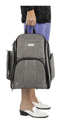 Mochila Maternal Backpack Gris Infanti