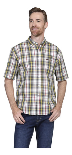 Camisa Regular Fit Lee Hombre Manga Corta 1m24