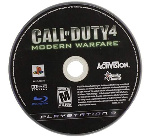 Call Of Duty 4: Modern Warfare - Edicion Juego Del Año