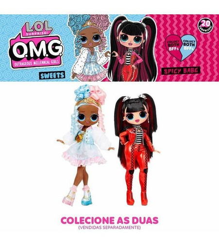 Muñeca Lol Surprise Omg Sweets Fashion 20 sorpresas