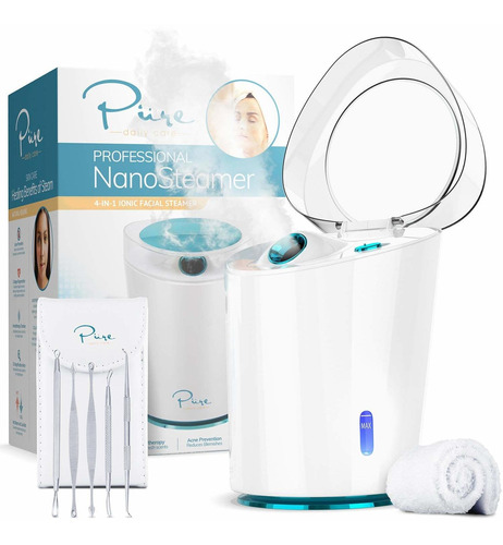 Püre Daily Care, Nanosteamer Pro - Vaporizador Facial Iónico