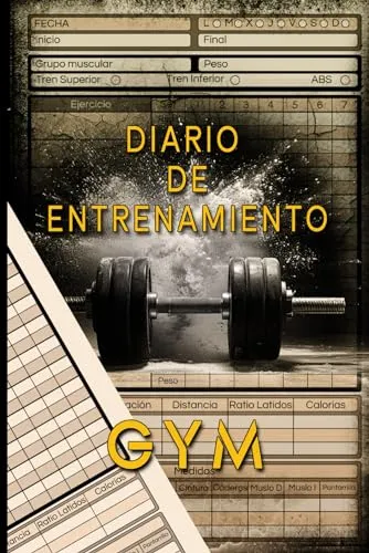 Diario De Entrenamiento Gym: Control Completo De Rutinas, Me