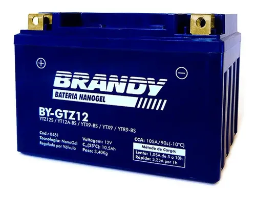 BATTERIA MAGNETI MARELLI YT12A-BS 12V 10Ah KYMCO DOWNTOWN 350