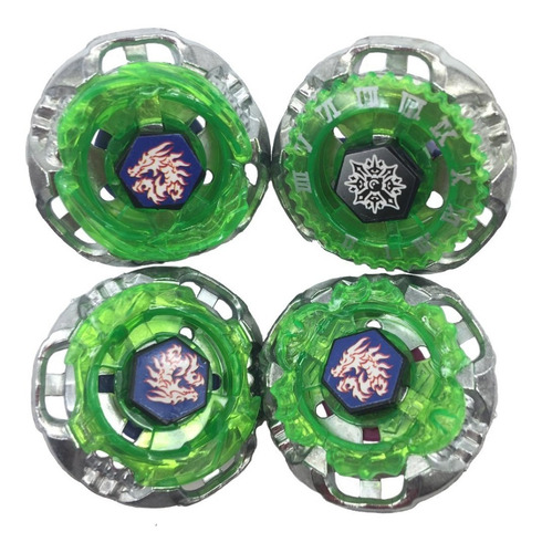 Kit 4 Beyblade Metal Wind Com Arena Pião Sortidos S234