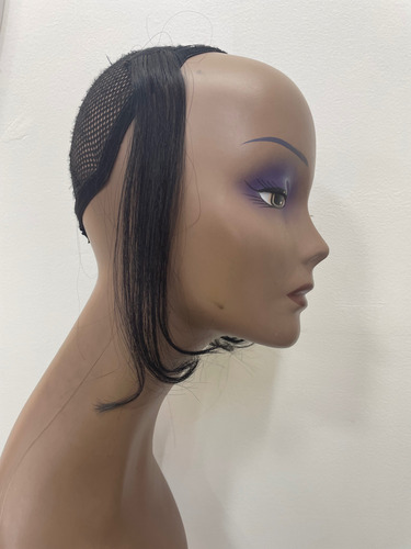 Mechas De Cabelo Par 25 Cm Preto