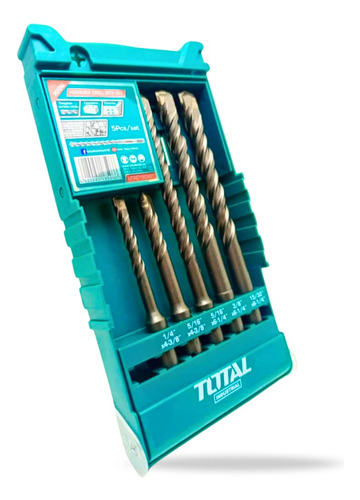 Juego De Brocas Para Taladro De Impacto Sds 5pzas Maquinaria