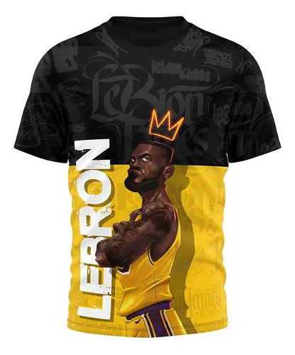 Remera lebron james lakers sale