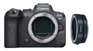 Canon Eos R6 - Corpo + Adaptador Canon Ef-eos R - Com Nf-e